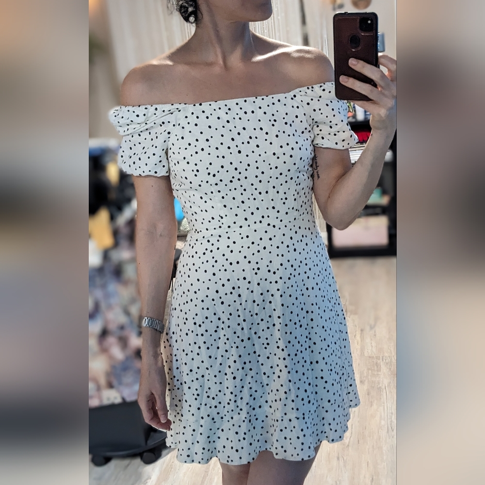 Brand new with tags Loft polkadot dalmatian dress - Picture 4 of 10